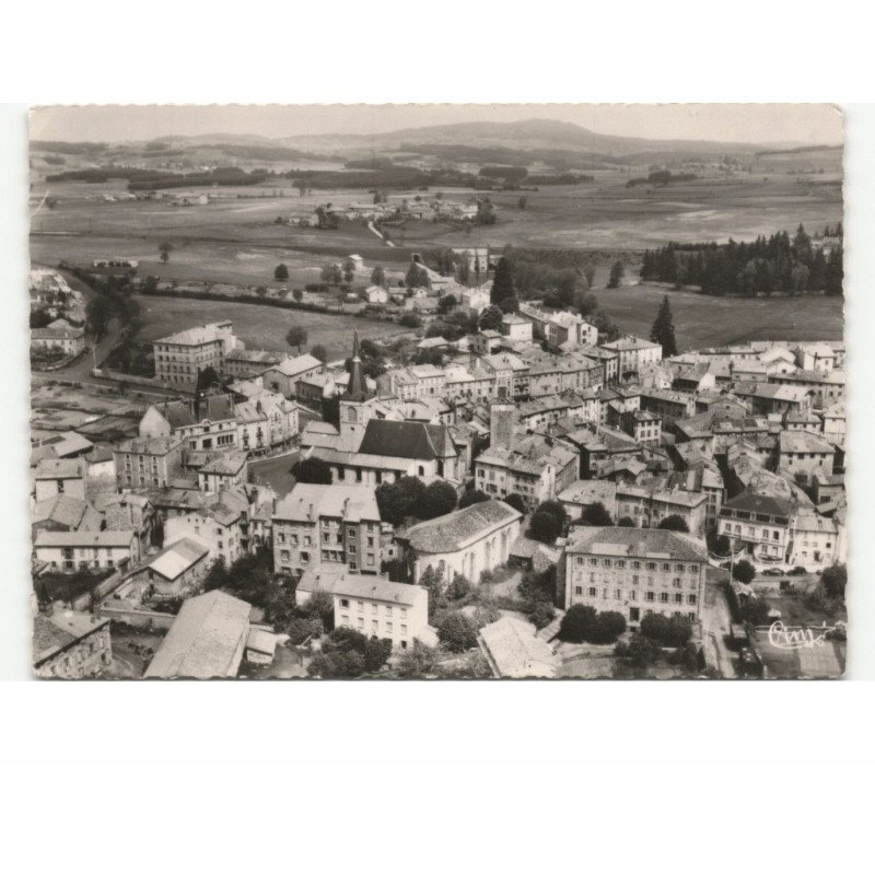 CRAPONNE: vue générale vue aérienne 10x15 - très bon état
