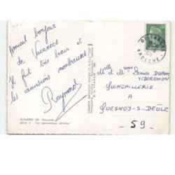 DUNIERES: vue panoramique vue aérienne 10x15 - très bon état