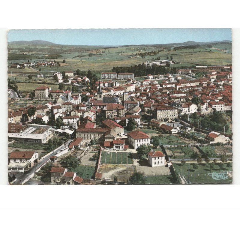 CRAPONNE-sur-ARZONNE: vue générale vue aérienne 10x15 - très bon état