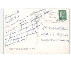 MONISTROL-D'ALLIER: vue générale vue aérienne 10x15 - très bon état