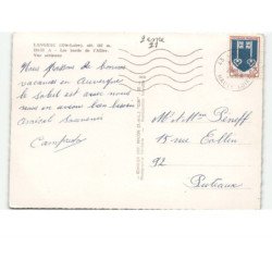 LANGEAC: les bords de l'allier vue aérienne 10x15 - très bon état