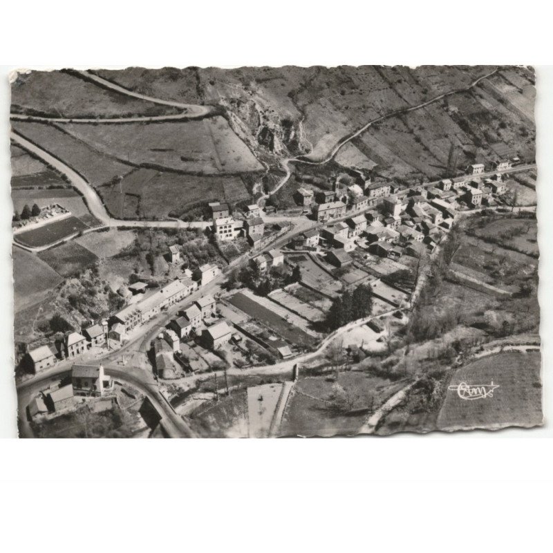 GRENIER-MONTGON: vue générale vue aérienne 10x15 - très bon état