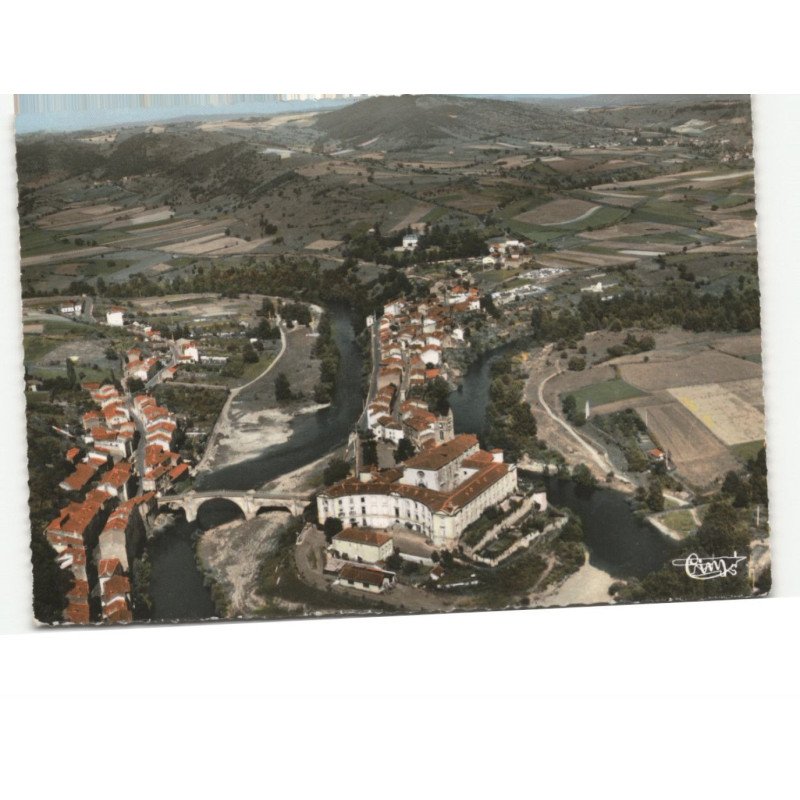 LAVOUTE-CHILHAC: vue panoramique vue aérienne 10x15 - très bon état