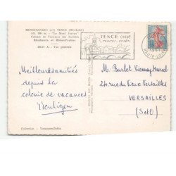 MENDIGOULES: colonie de vacances des sociétés vue aérienne 10x15 - très bon état