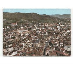 LANGEAC: vue générale vue aérienne 10x15 - très bon état