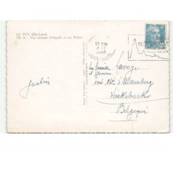 LE PUY: d'aiguille et son rocher vue aérienne 10x15 - très bon état