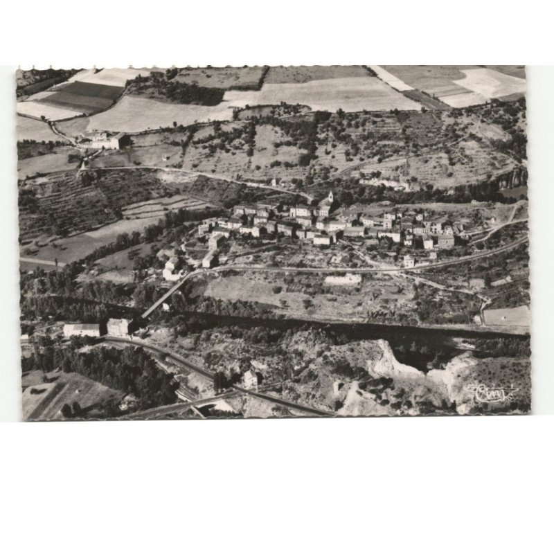 SAINT-ARCONS: vue générale vue aérienne 10x15 - très bon état