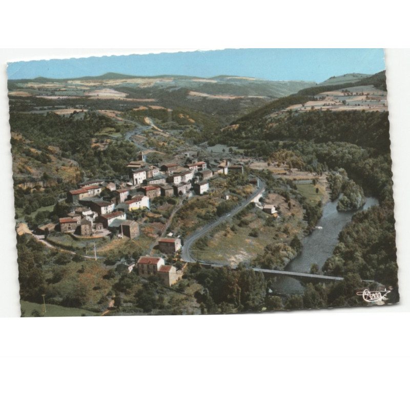 SAINT-ARCONS-D'ALLIER: vue panoramique vue aérienne 10x15 - très bon état