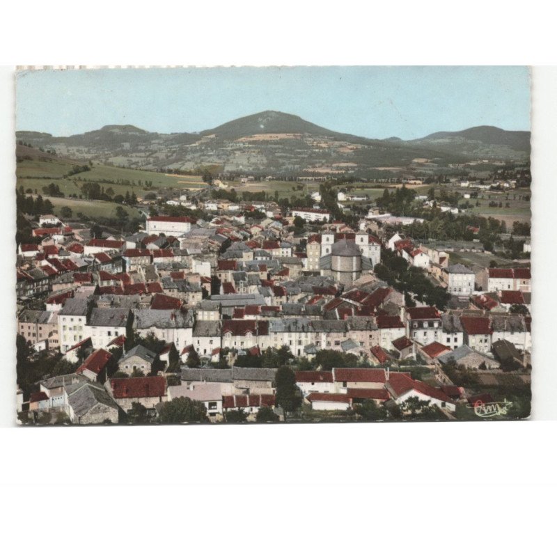 YSSINGEAUX: vue générale vue aérienne 10x15 - très bon état