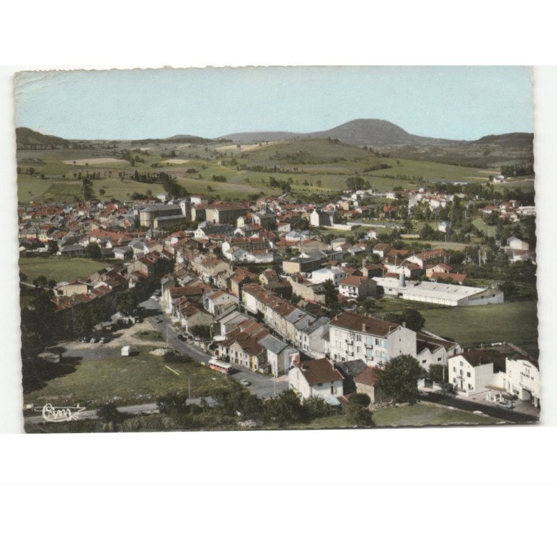 YSSINGEAUX: vue générale vue aérienne 10x15 - état