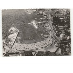 BATZ-sur-MER: la plage saint-michel vue aérienne 10x15 - très bon état
