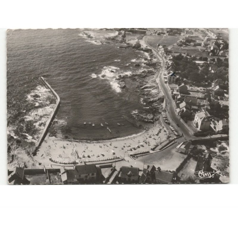 BATZ-sur-MER: la plage Saint-Michel vue aérienne 10x15 - très bon état
