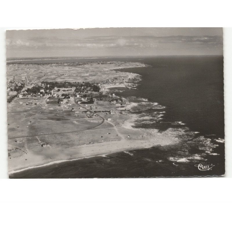 BATZ-sur-MER: la grande côte vue aérienne 10x15 - très bon état