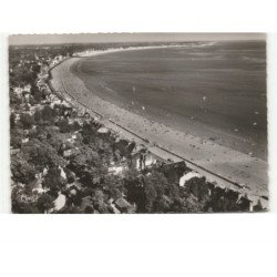 LA BAULE: vue générale de la plage vue aérienne 10x15 - très bon état