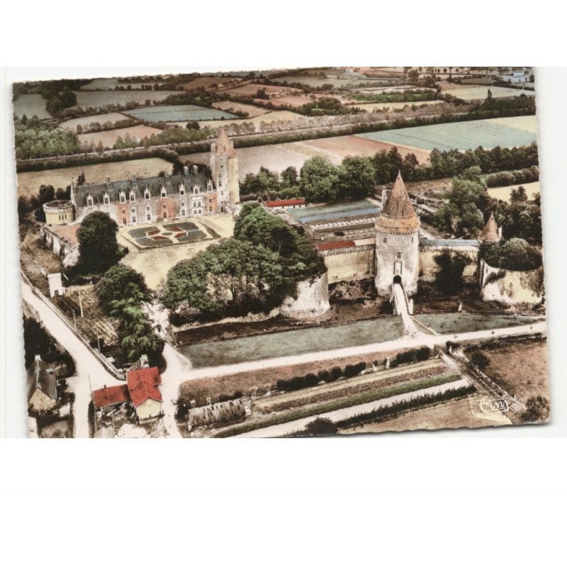 BLAIN: le château vue aérienne 10x15 - très bon état