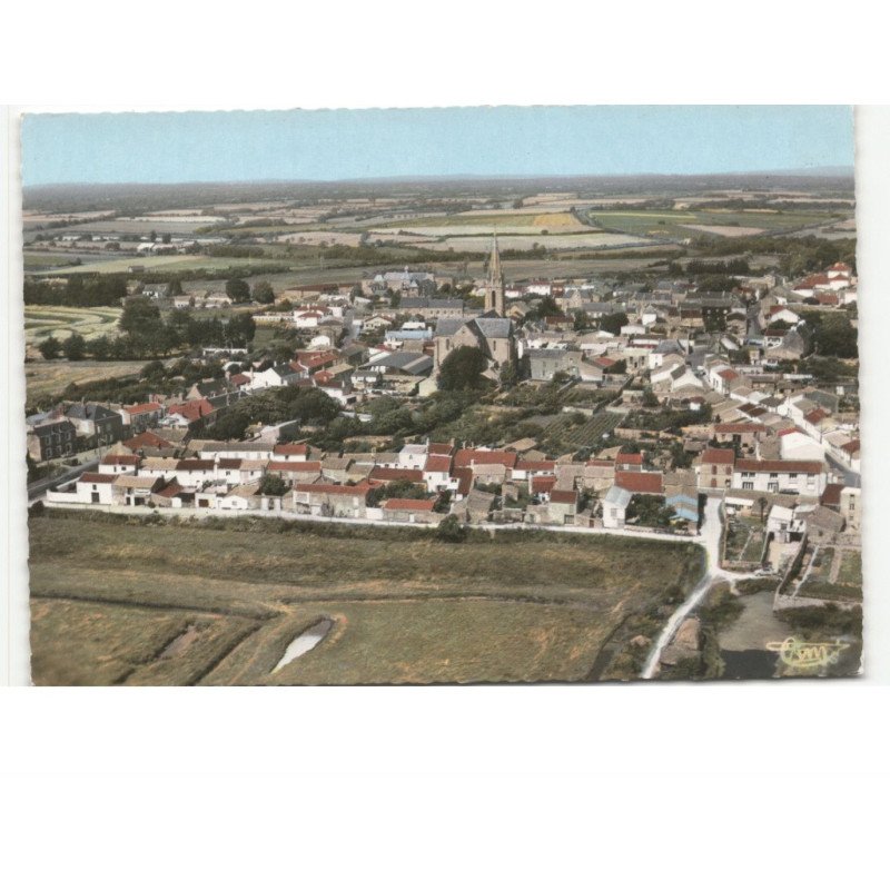 BOURNEUF-en-RETZ: vue générale vue aérienne 10x15 - très bon état