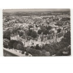 CHATEAUBRIANT: lle château et la ville vue aérienne 10x15 - état