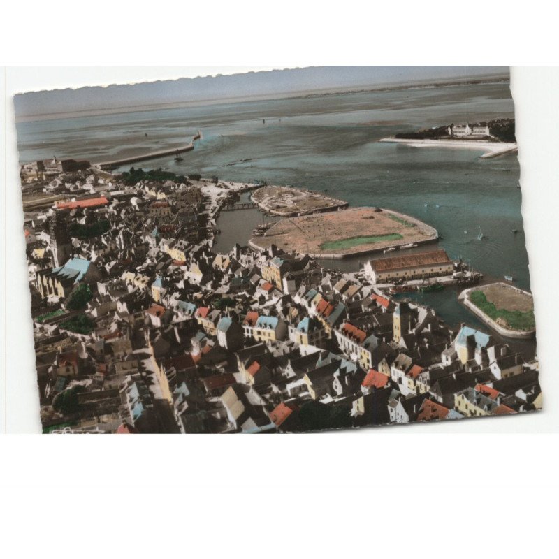 LE CROISIC: vue générale vue aérienne 10x15 - très bon état