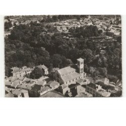 CLISSON: les halles, l'église notre-dame et la vallée de la sèvre nantaise vue aérienne 10x15 - très bon état