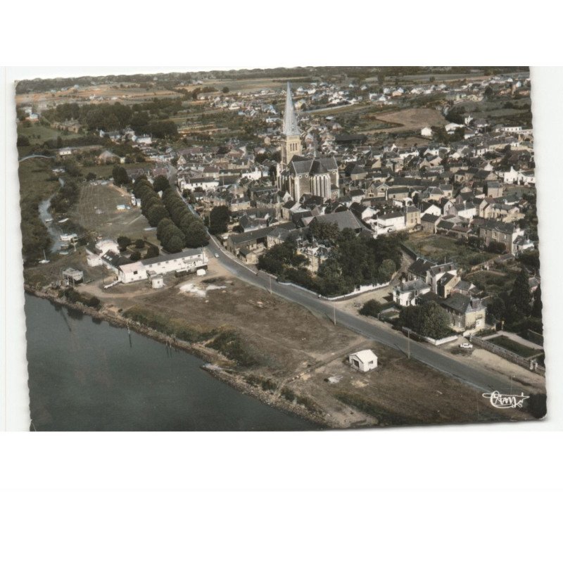COUËRON: vue générale vue aérienne 10x15 - très bon état
