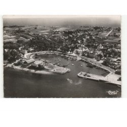 LE CROISIC: bassin du perthuy du roy et le mont esprit vue aérienne 10x15 - très bon état