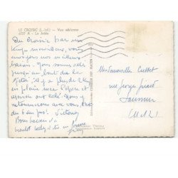 LE CROISIC: la jetée vue aérienne 10x15 - très bon état