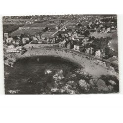 LE CROISIC: plage de port-lin, hôtel de l'océan vue aérienne 10x15 - très bon état