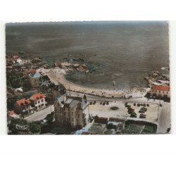 LE CROISIC: plage de port-lin vue aérienne 10x15 - très bon état