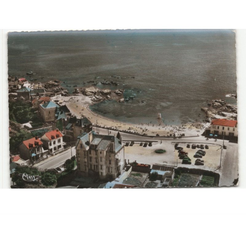 LE CROISIC: plage de port-lin vue aérienne 10x15 - très bon état