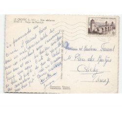 LE CROISIC: plage de port-lin vue aérienne 10x15 - très bon état