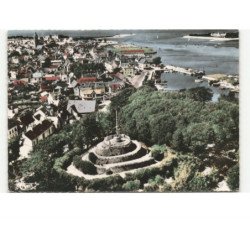 LE CROISIC: le mont esprit, le pott et la ville vue aérienne 10x15 - très bon état