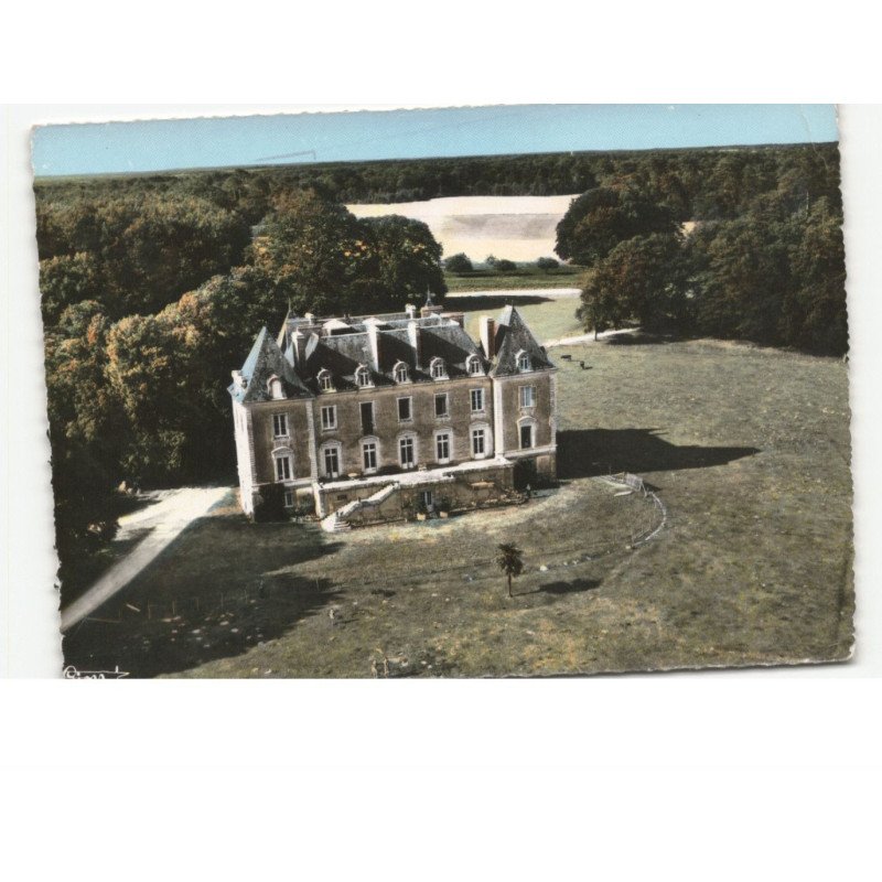 environs de DERVAL: le fond des bois vue aérienne 10x15 - très bon état
