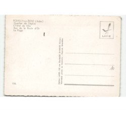 ROMILLY-sur-SEINE: souvenir de... 4 vues vue aérienne 10x15 - état