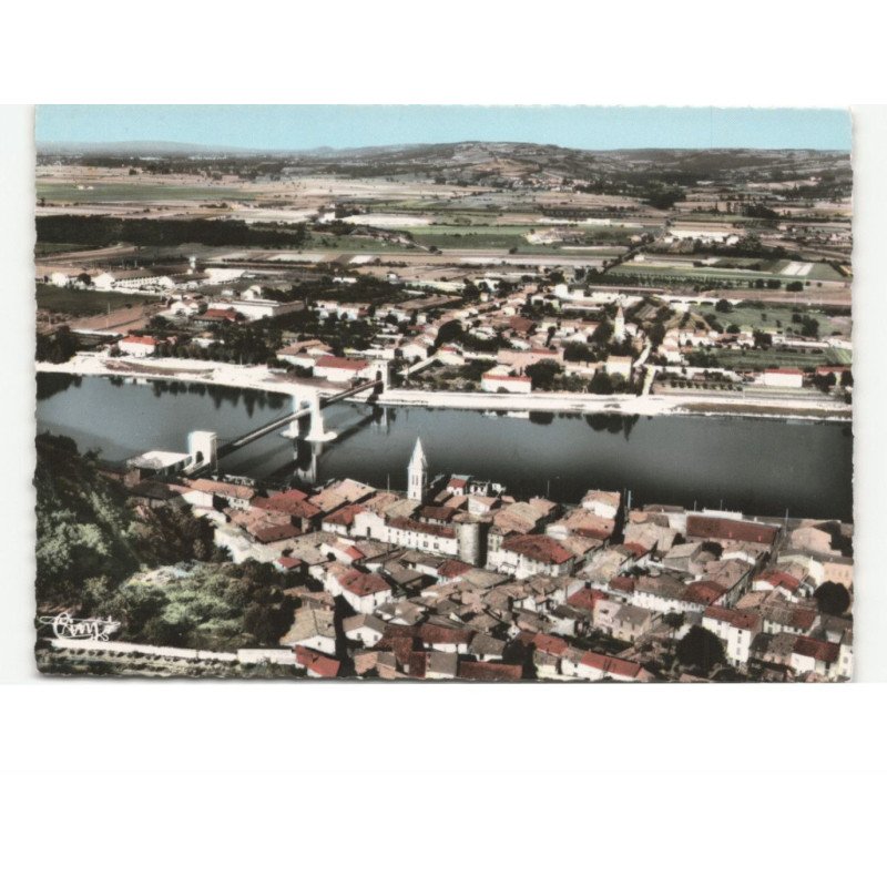 ANDANCE - ANDANCETTE: vue panoramique vue aérienne 10x15 - très bon état