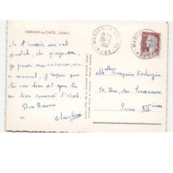 MARIGNY-le-CHATEL: souvenir de... vue aérienne 10x15 - très bon état
