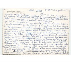 MONTSEGUR: le pic de saint-barthélemy vue aérienne 10x15 - très bon état