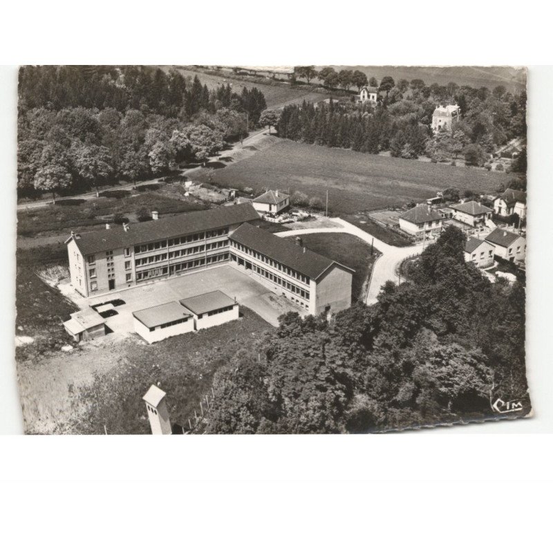 AIX-en-OTHE: collège et colonie de vacances vue aérienne 10x15 - état