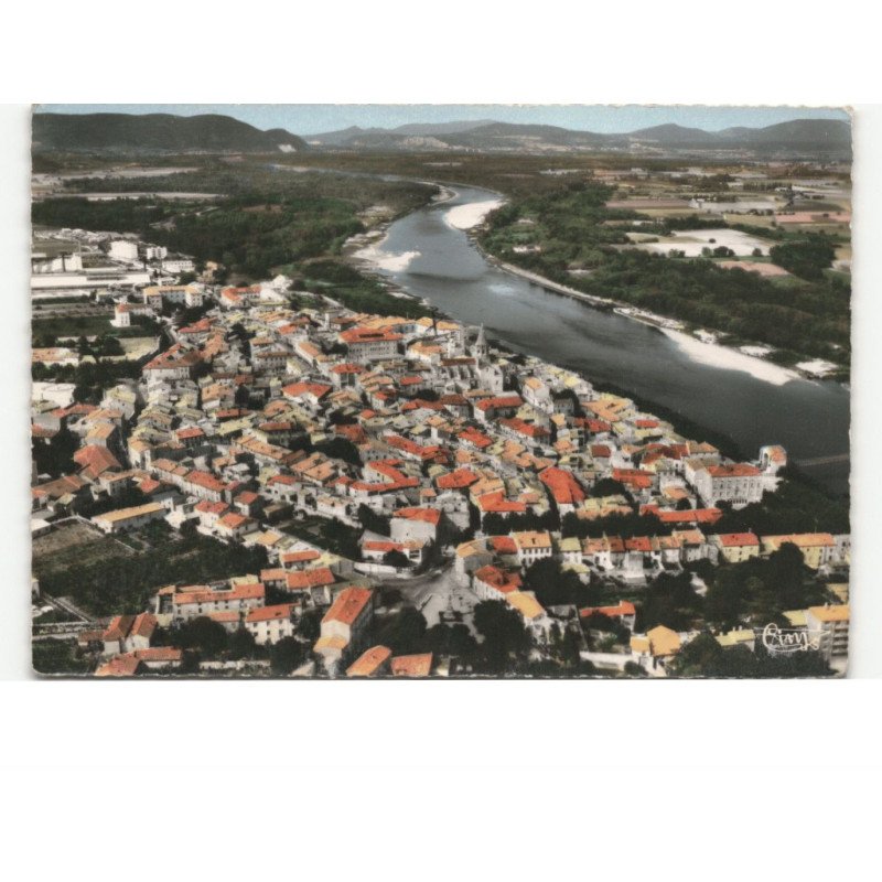 BOURG-SAINT-ANDEOL: vue panoramique vue aérienne 10x15 - très bon état