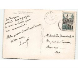 CHOMERAC: vue aérienne 10x15 - très bon état