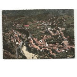 JAUJAC: vue générale vue aérienne 10x15 - état