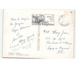 JAUJAC: vue générale vue aérienne 10x15 - état