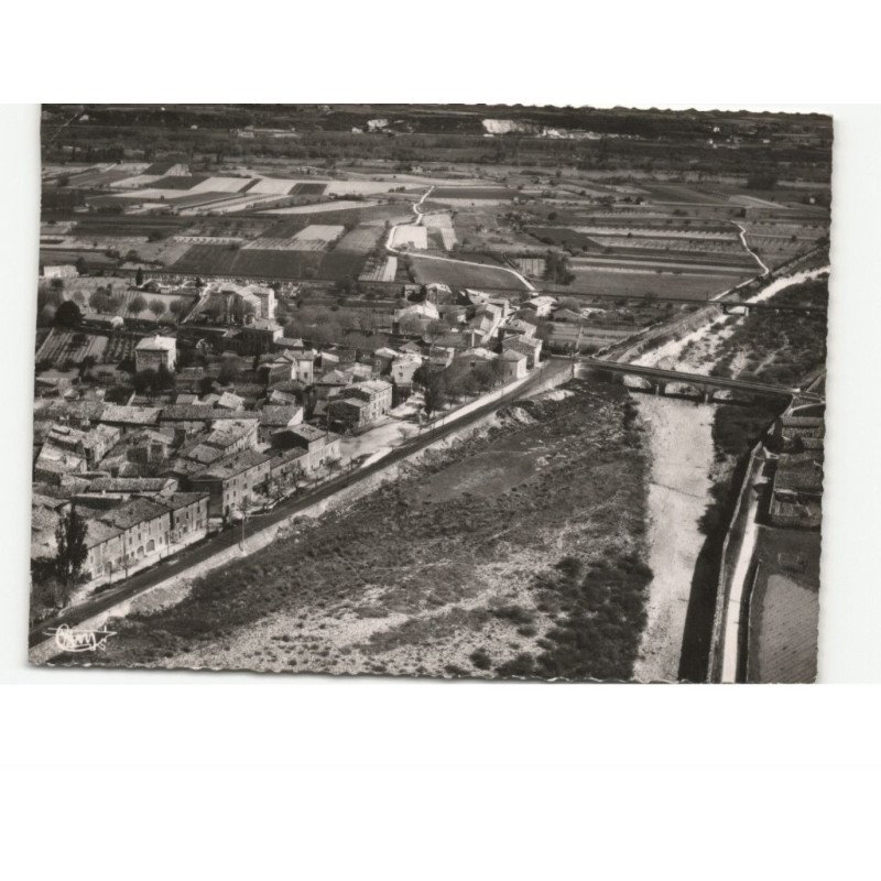 MEYSSE: vue générale vue aérienne 10x15 - très bon état