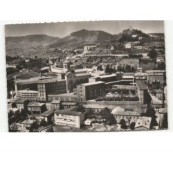 PRIVAS: vue panoramique vue aérienne 10x15 - très bon état