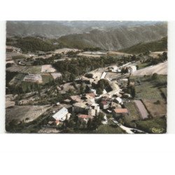 SAINT-MICHEL-de-CHABRILLANOUX: vue générale vue aérienne 10x15 - très bon état