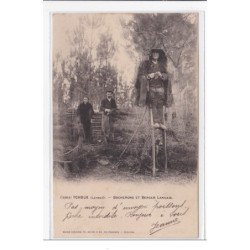 YCHOUX : boucherons et berger landais - tres bon etat