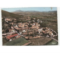 SAINT-GEORGES-les-BAINS: vue générale vue aérienne 10x15 - très bon état