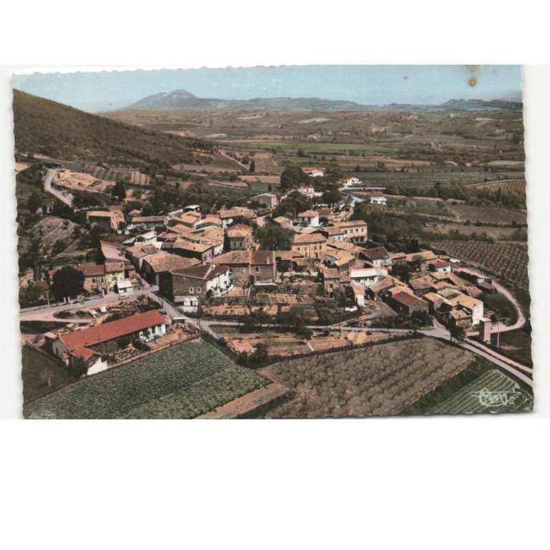 SAINT-GEORGES-les-BAINS: vue générale vue aérienne 10x15 - très bon état