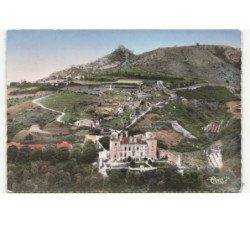 SAINT-PERAY: le château de beauregard vue aérienne 10x15 - très bon état