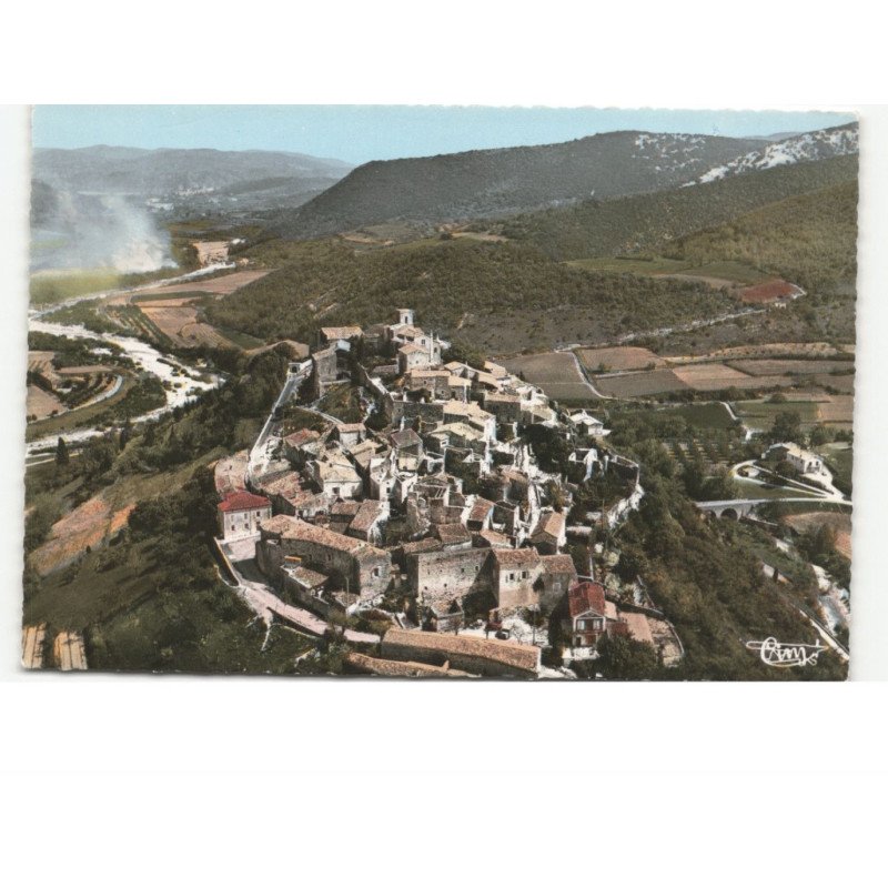 SAINT-THOME: vue générale du vieux village vue aérienne 10x15 - très bon état