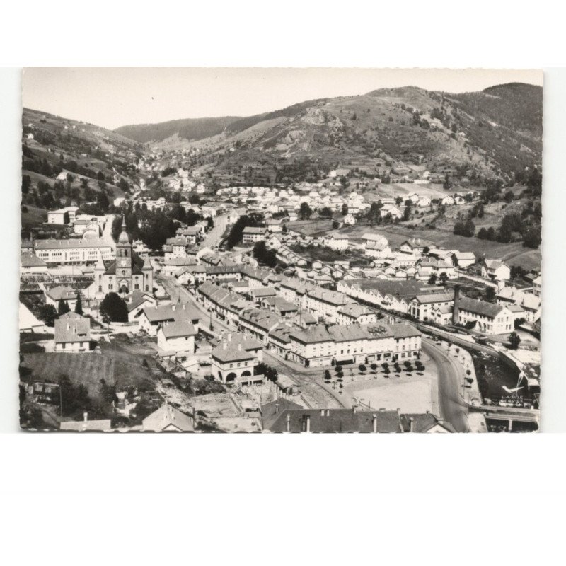 LA BRESSE: le centre vue aérienne 10x15 - très bon état